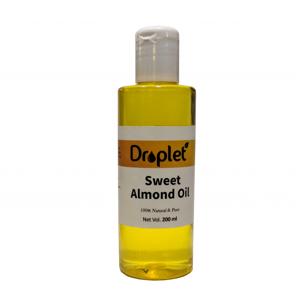 sweet alomond oil by droplet care